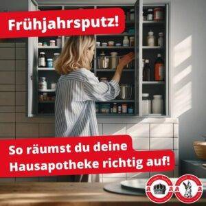 Frühajahrsputz Hausapotheke