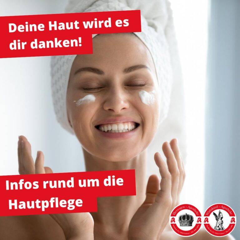 Hautpflege Tipps aus der Widukind-Apotheke Uelzen