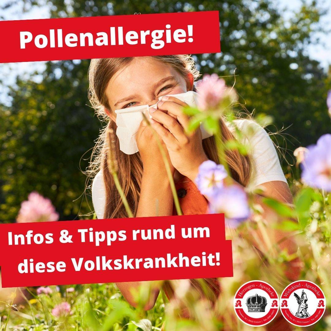 Tipps und Infos zum Thema Pollenallergie von der Widukind-Apotheke Uelzen