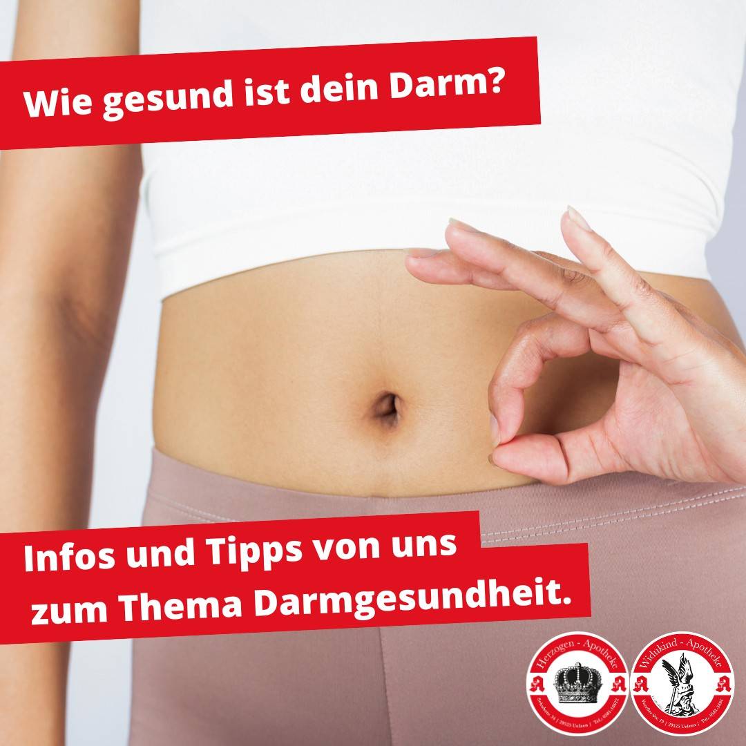 Darmgesundheit - Tipps und Infos von der Widukind-Apotheke Uelzen