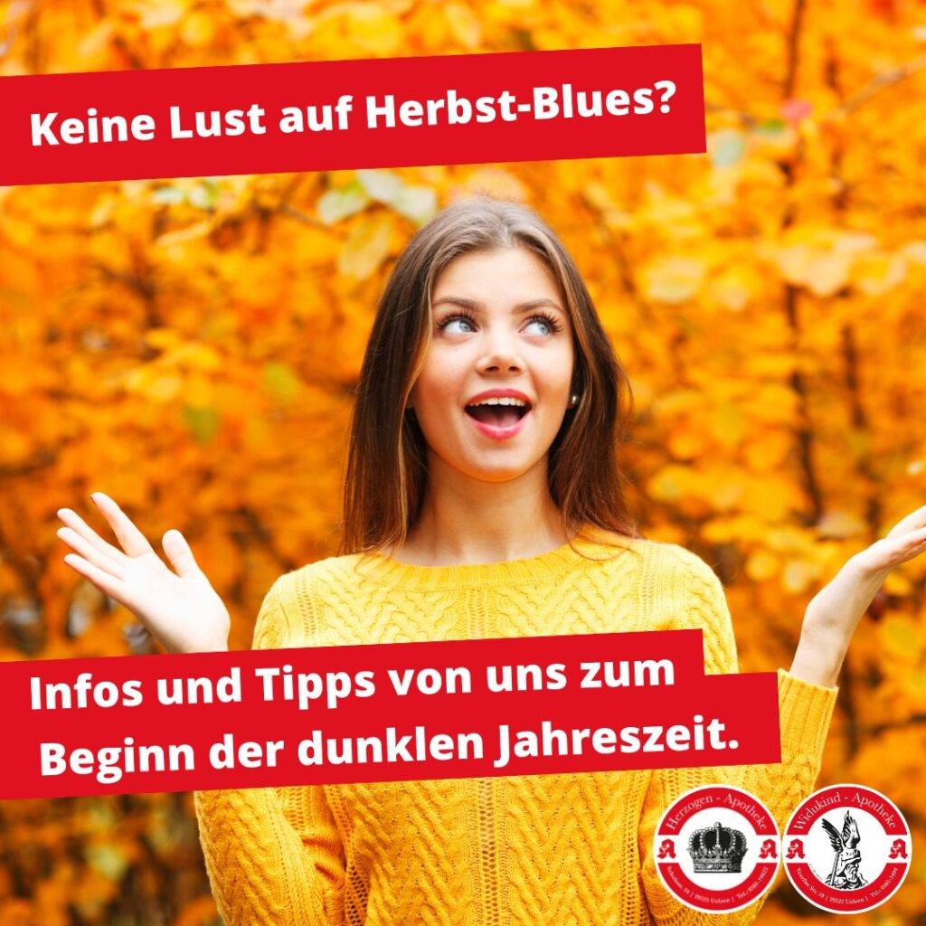Gesundheitstipps für den Herbst von der Widukind-Apotheke aus Uelzen