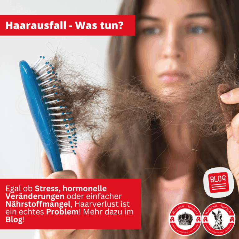 Haarausfall - Beratung von der Widukind-Apotheke in Uelzen