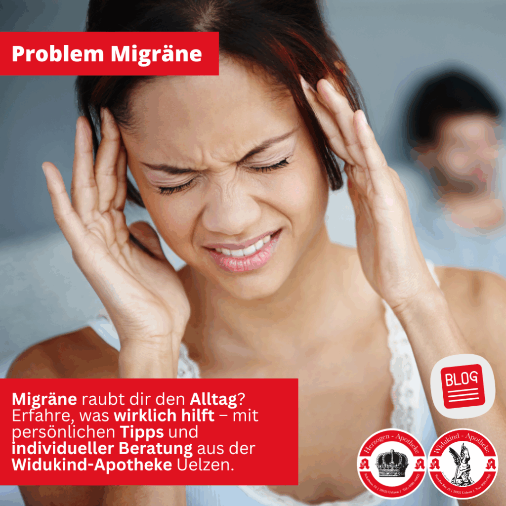 Migräne - Beratung aus der Widukind-Apotheke in Uelzen
