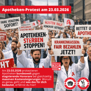 Apothekenprotest am 23.03.2026. Die Widukind-Apotheke berät dich!