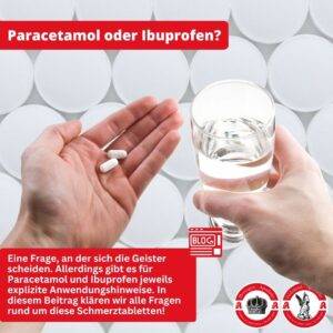 Ibuprofen oder Paracetamol – wann du was nehmen solltest Die Widukind-Apotheke in Uelzen berät dich!