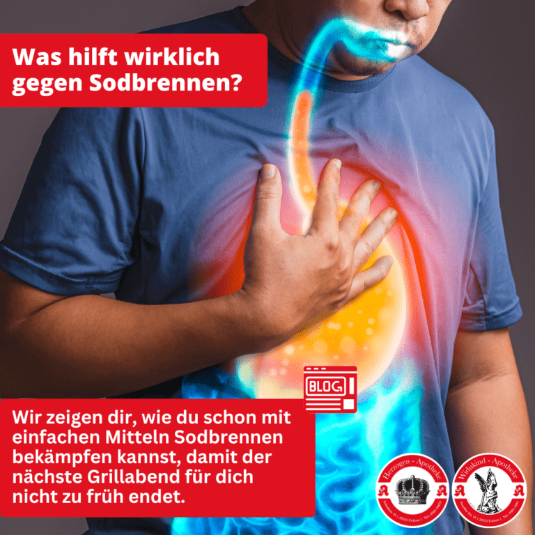 Hilfe zum Thema Sodbrennen von der Widukind-Apotheke in Uelzen